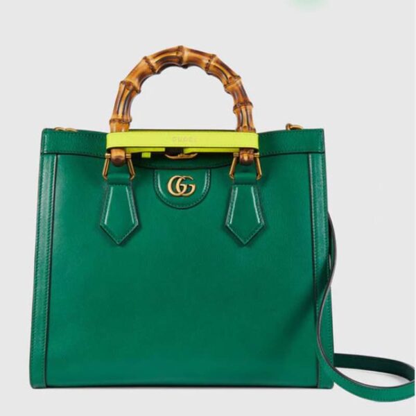 Gucci Diana Small Tote Bags Double G