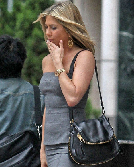 Jennifer Aniston Tom Ford Medium Leather Bag