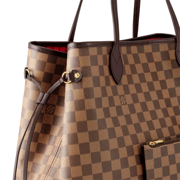 Louis Vuitton Neverfull Damier Cowhide Leathers