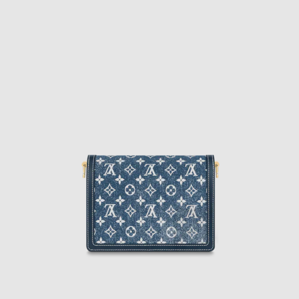 Louis Vuitton Dauphine MM Bag Monogram Denim