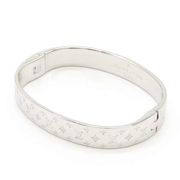 Louis Vuitton Silver White Gold Louis Vuitton Bracelet