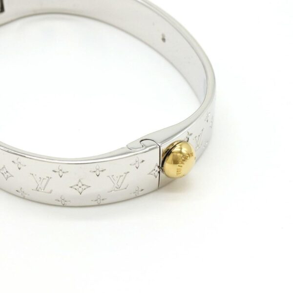 Louis Vuitton Silver White Gold Louis Vuitton Bracelet