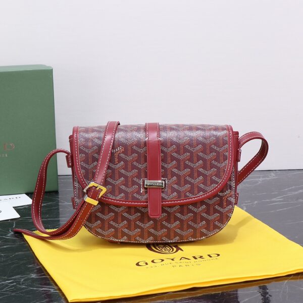 Goyard Belvedere PM Bag Red